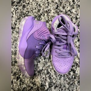 Under Armour purple shoes